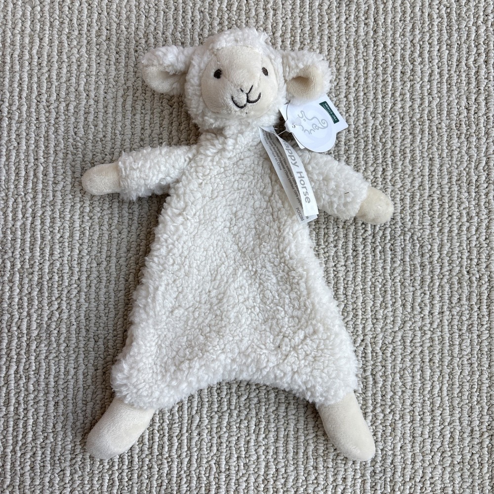 NWT Happy horse Leo Tuttle Lamb Sheep Lovey Baby